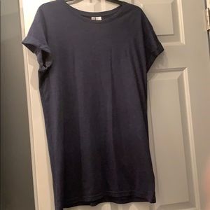 Navy Blue T Shirt Dress